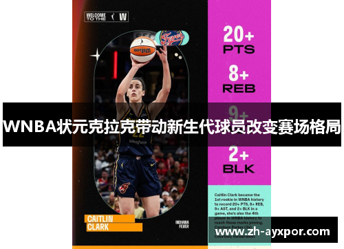 WNBA状元克拉克带动新生代球员改变赛场格局